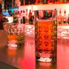 12 szklanek typu highball do napojów bezalkoholowych lub long drinków w kolorze Eco Crystal - Titanioball Viadurini