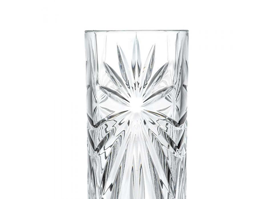 12 wysokich kieliszków koktajlowych Highball Tumbler Eco Crystal Design - Daniele