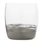 12 niskich szklanek do wody ze złotymi, platynowymi lub brązowymi liśćmi - Soffio Viadurini