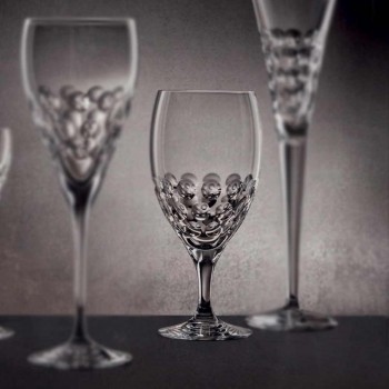 12 szklanek do piwa w ekologicznym luksusowym stylu zdobionym kryształami - Titanioball