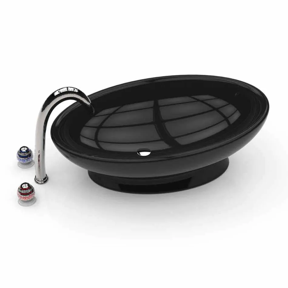 Umywalką egg projektu Made in Italy Viadurini