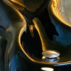 Umywalka Nowoczesny design Goldline Made in Italy Viadurini