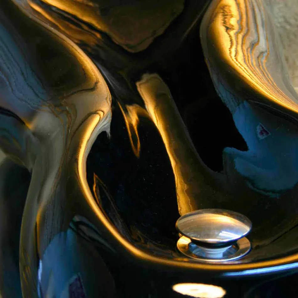 Umywalka Nowoczesny design Goldline Made in Italy Viadurini