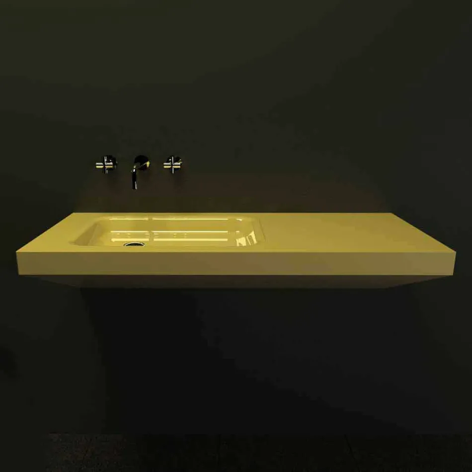 Obarczony zlewozmywak Meble Łazienkowe Made in Italy Viadurini