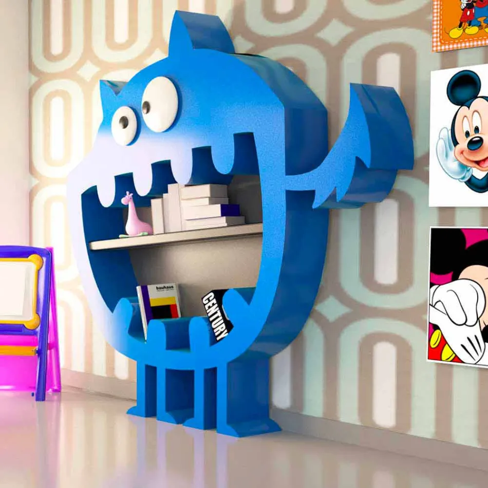 Nowoczesna biblioteka Hardy Made in Italy Viadurini