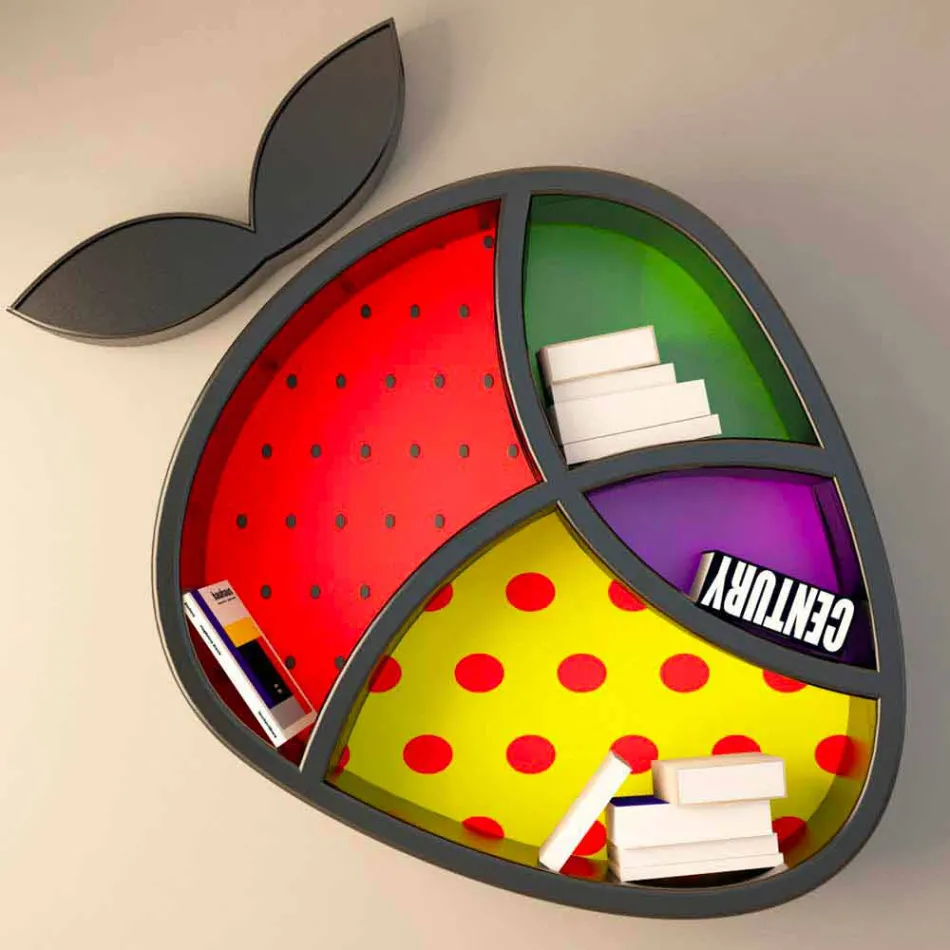 Poppy półka Projekt Made in Italy Viadurini