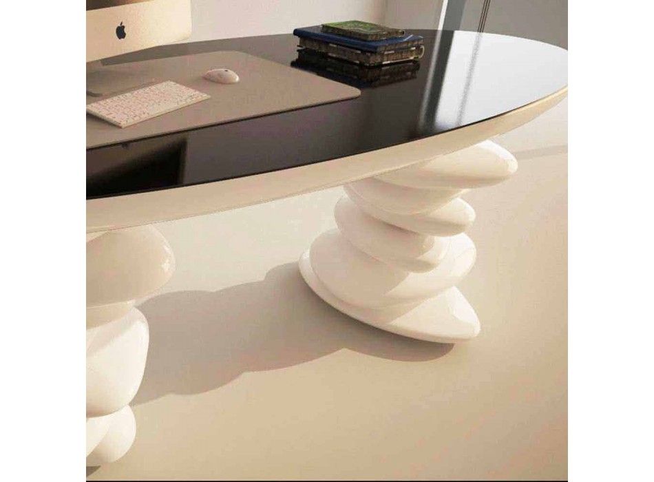 Biuro projektowe biurko Aldington Made in Italy Viadurini
