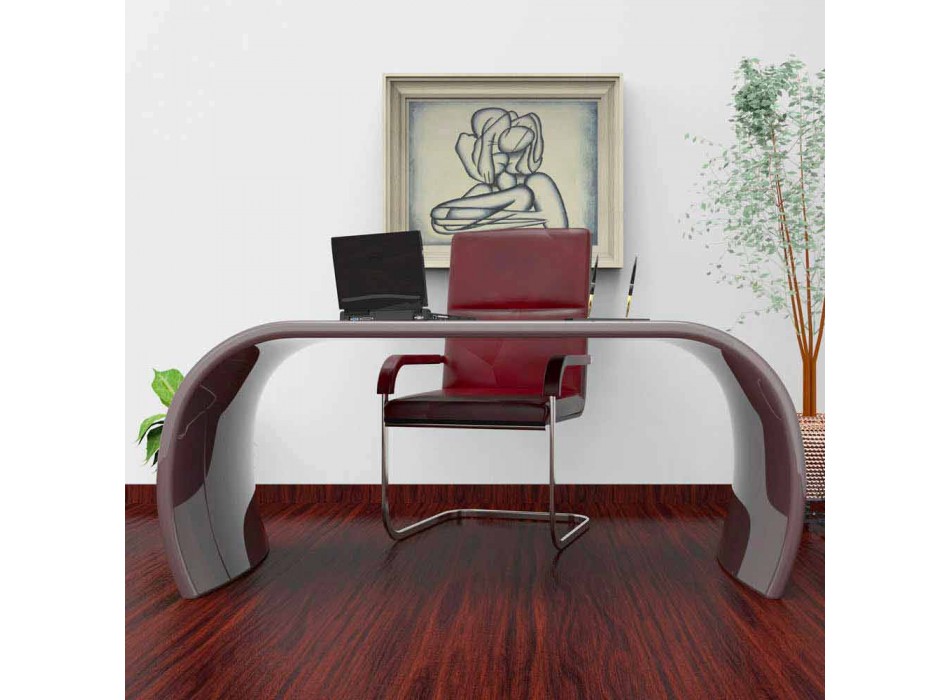 Biuro projektowe biurko Ola Made in Italy Viadurini