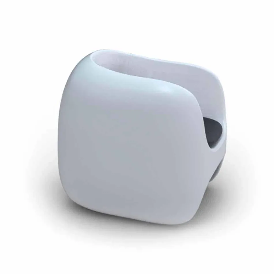 Fotel Projekt Nowoczesny jabłko Made in Italy Viadurini