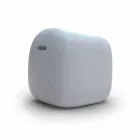 Fotel Projekt Nowoczesny jabłko Made in Italy Viadurini