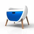 Nocna Nowoczesny design Gauche Made in Italy Viadurini