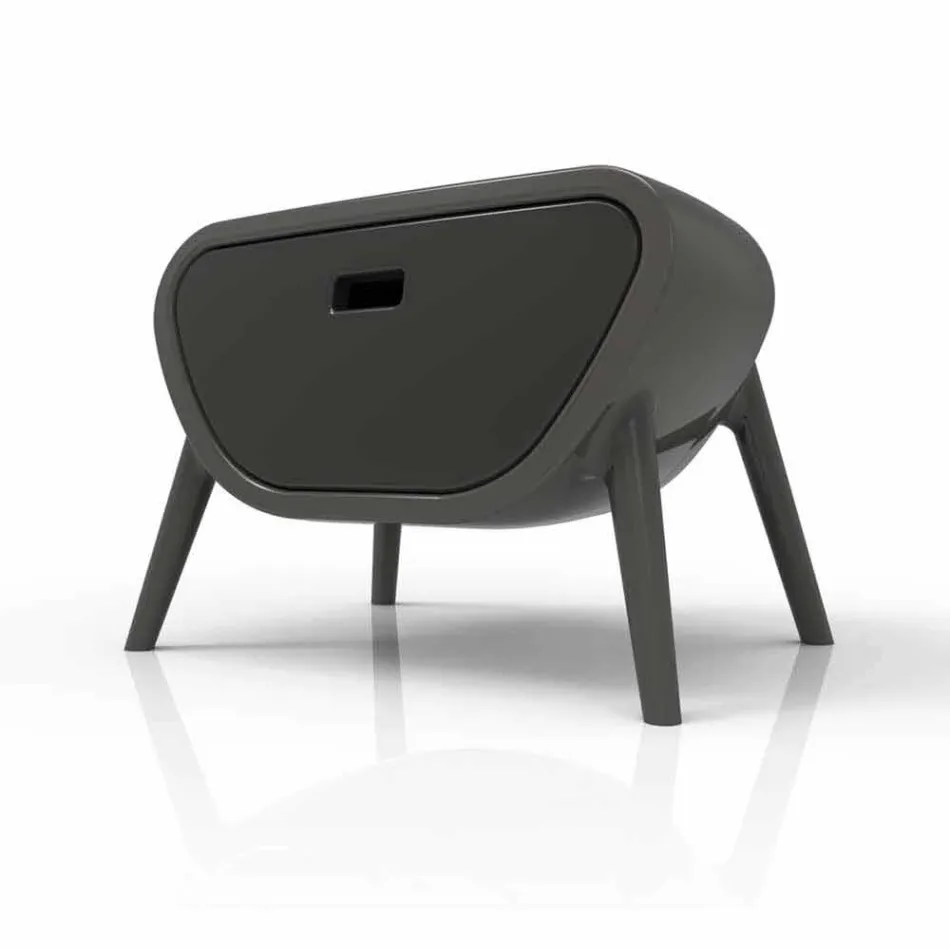 Nocna Nowoczesny design Mała Gauche Made in Italy Viadurini