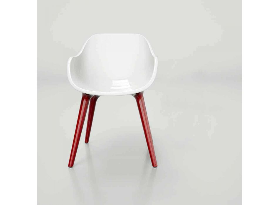 Krzesło Projekt Nowoczesny Manu Made in Italy Viadurini
