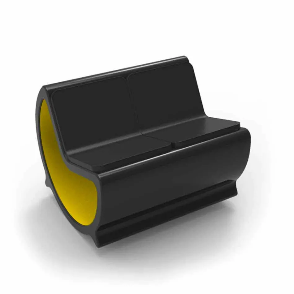 2 snu kanapa Rocking Księżyc Projekt Made in Italy Viadurini