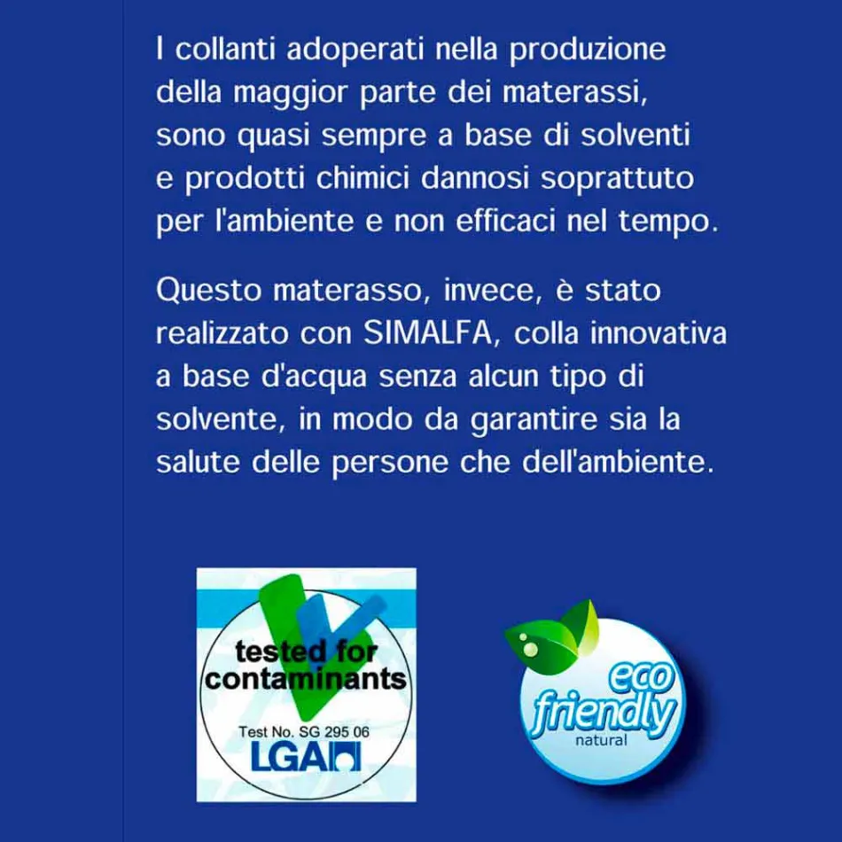 Materac Bio Natura Pokój Viadurini