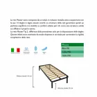 Sieć Bio Comfort 1 i pół kwadratu Viadurini