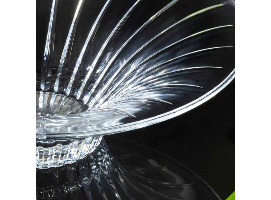2 Ultraclear Superior Sound Glass Centerpiece Luksus i design - Senzatempo Viadurini