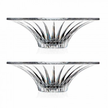 2 Ultraclear Superior Sound Glass Centerpiece Luksus i design - Senzatempo