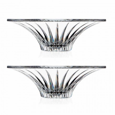 2 Ultraclear Superior Sound Glass Centerpiece Luksus i design - Senzatempo Viadurini