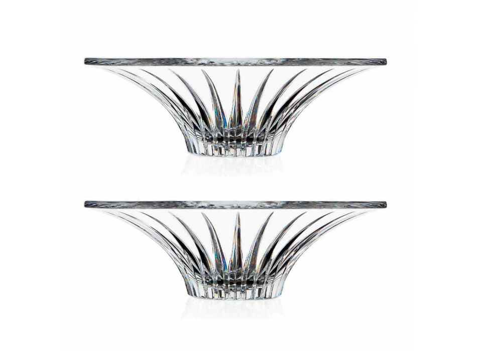 2 Ultraclear Superior Sound Glass Centerpiece Luksus i design - Senzatempo