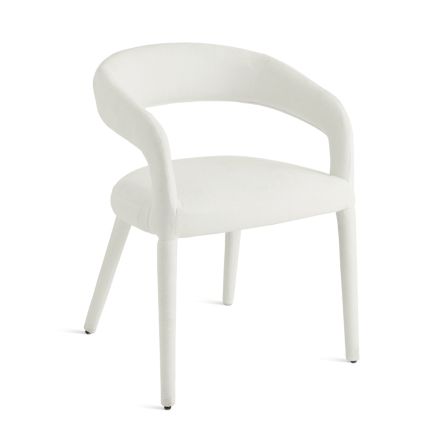 2 tapicerowane fotele w tkaninie bouclè z pokrytym stelażem - Domenica Viadurini