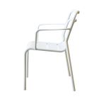 2 fotele do użytku wewnątrz i na zewnątrz, wykonane w 100% z aluminium pochodzącego z recyklingu, w różnych kolorach - Napój Viadurini