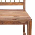 2 nowoczesne drewniane krzesła kuchenne - Sandy Viadurini