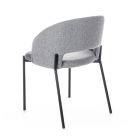 4 krzesła z siedziskami z tkaniny o różnych wykończeniach i metalu - Prowansja Viadurini