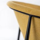 4 krzesła z siedziskiem z tkaniny dostępne w różnych wykończeniach - Toskania Viadurini