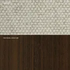 4 krzesła do jadalni z litego drewna jesionowego i tkaniny Made in Italy - Sulu Viadurini