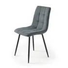 4 krzesła do salonu z siedziskami z tkaniny w różnych kolorach - Aktualne Viadurini