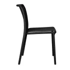 4 składane krzesła ogrodowe z polipropylenu i włókna szklanego - Orelia Viadurini