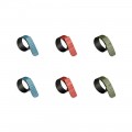 6 designerskich pierścionków na serwetki w różnych kolorach Made in Italy - Nocnik