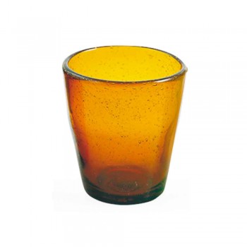 6 szklanek Water Craft Service z kolorowego szkła dmuchanego - Jukatan