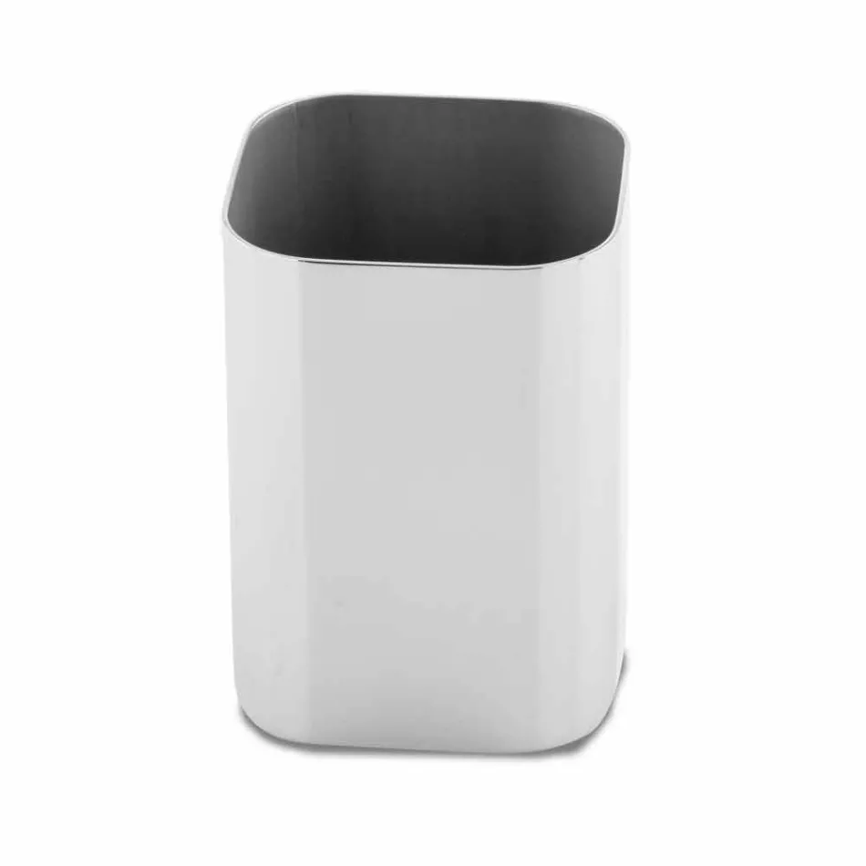 Wolnostojące akcesoria łazienkowe w chromowanym wykończeniu ze stali nierdzewnej — błyszczący Viadurini