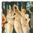 Botticelli fresco &quot;Alegoria wiosny&quot; - szczegóły Viadurini