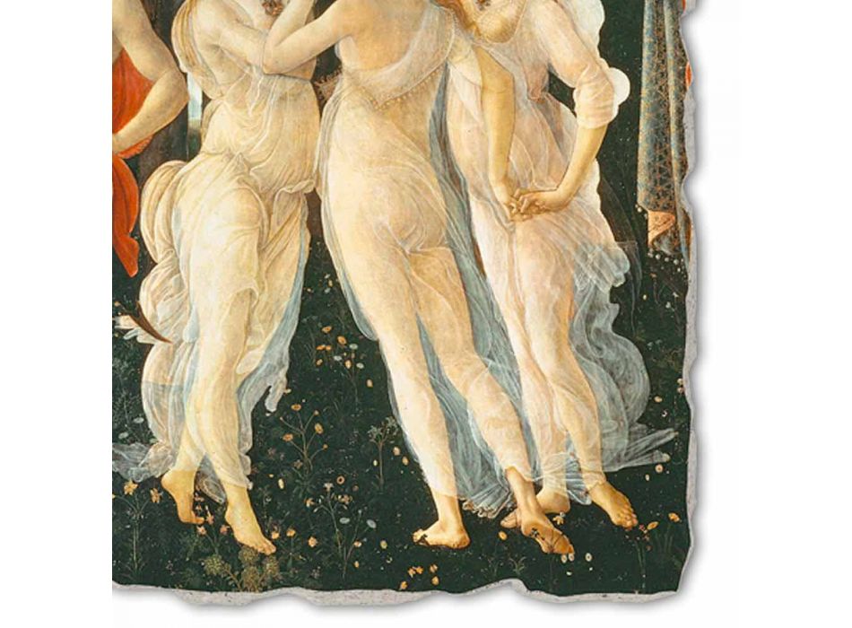 Botticelli fresco &quot;Alegoria wiosny&quot; - szczegóły Viadurini