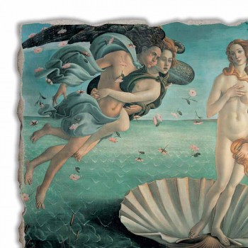 Fresco wykonane we Włoszech Botticellego &quot;Narodziny Wenus&quot;