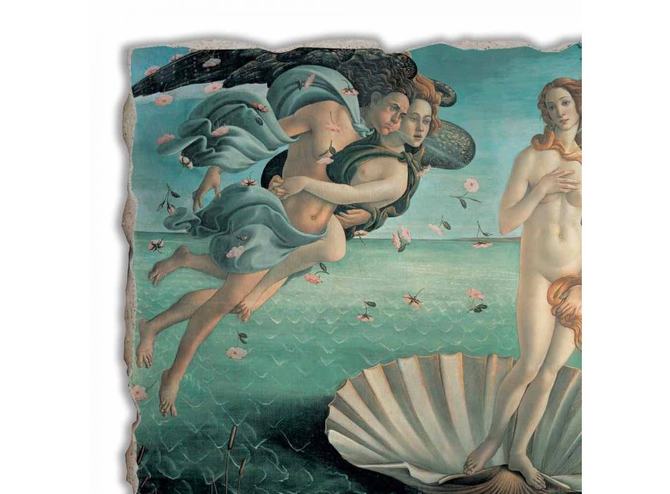 Fresco wykonane we Włoszech Botticellego &quot;Narodziny Wenus&quot;