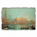 Canalletto " Widok Palazzo Ducale di Venezia" freski - duże