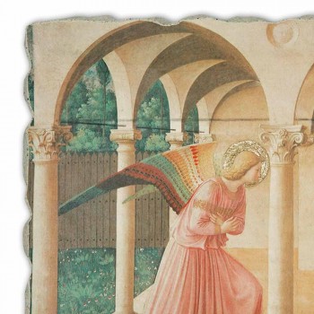 Beato Angelico reprodukcją fresku &quot;Zwiastowanie&quot; handmade