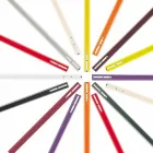 Wieszak ścienny z lakierowanego MDF z podwójnym haczykiem Made in Italy - Mercury Viadurini