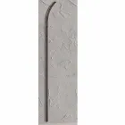 Wieszak ścienny metalowy z 2 haczykami i lampką LED Made in Italy - Osmio Viadurini