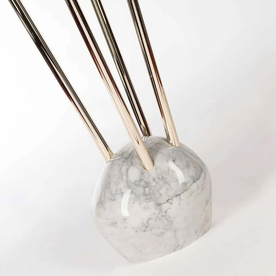 Wieszak z marmurową podstawą Żak Viadurini