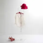 Kaktusowy, przezroczysty, nowoczesny design wieszak na podłogę, wykonany we Włoszech Viadurini