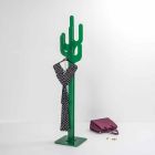 Cactus zielony nowoczesny design wieszak, wykonane we Włoszech Viadurini