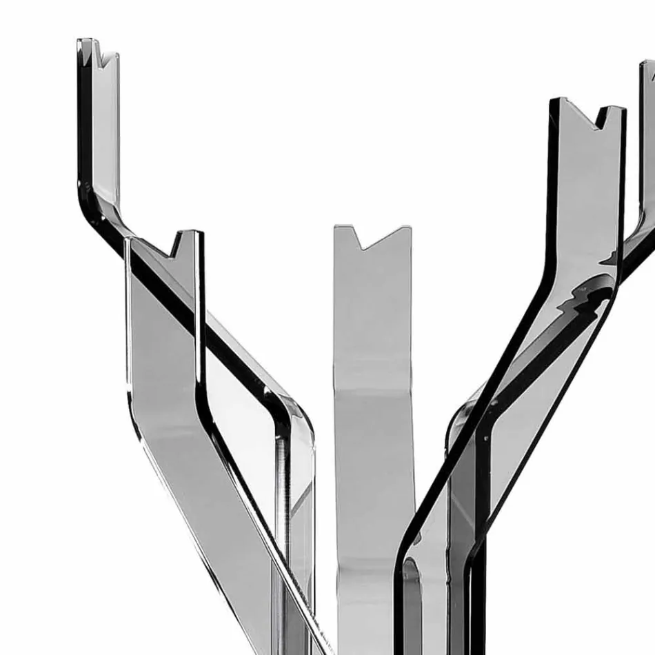 Wieszak podłogowy z 5 haczykami Andrea, nowoczesny design Viadurini