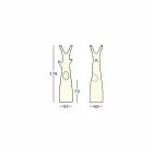 Świecący stojak na płaszcz z polietylenu ze światłem LED Made in Italy - Oldia Viadurini