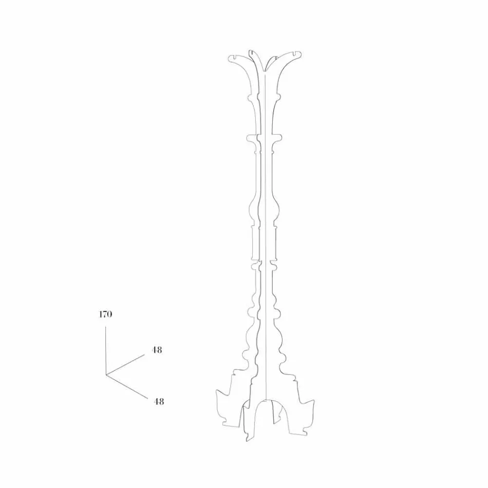 Płaszcz Projekt Barokko Mabele Viadurini