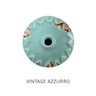 Kinkiet z 3 reflektorami przemysłowymi Artisan z żelaza i ceramiki - Loft Viadurini